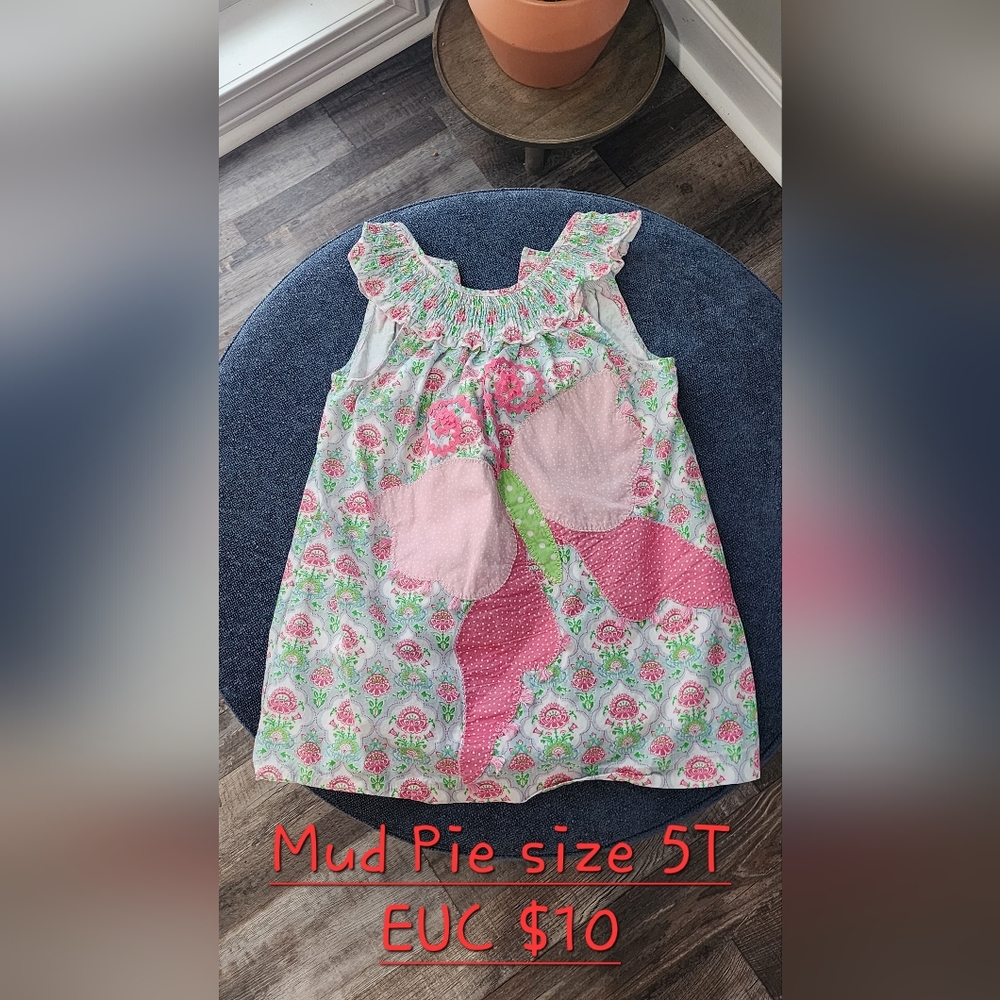 Mud Pie butterfly summer dress